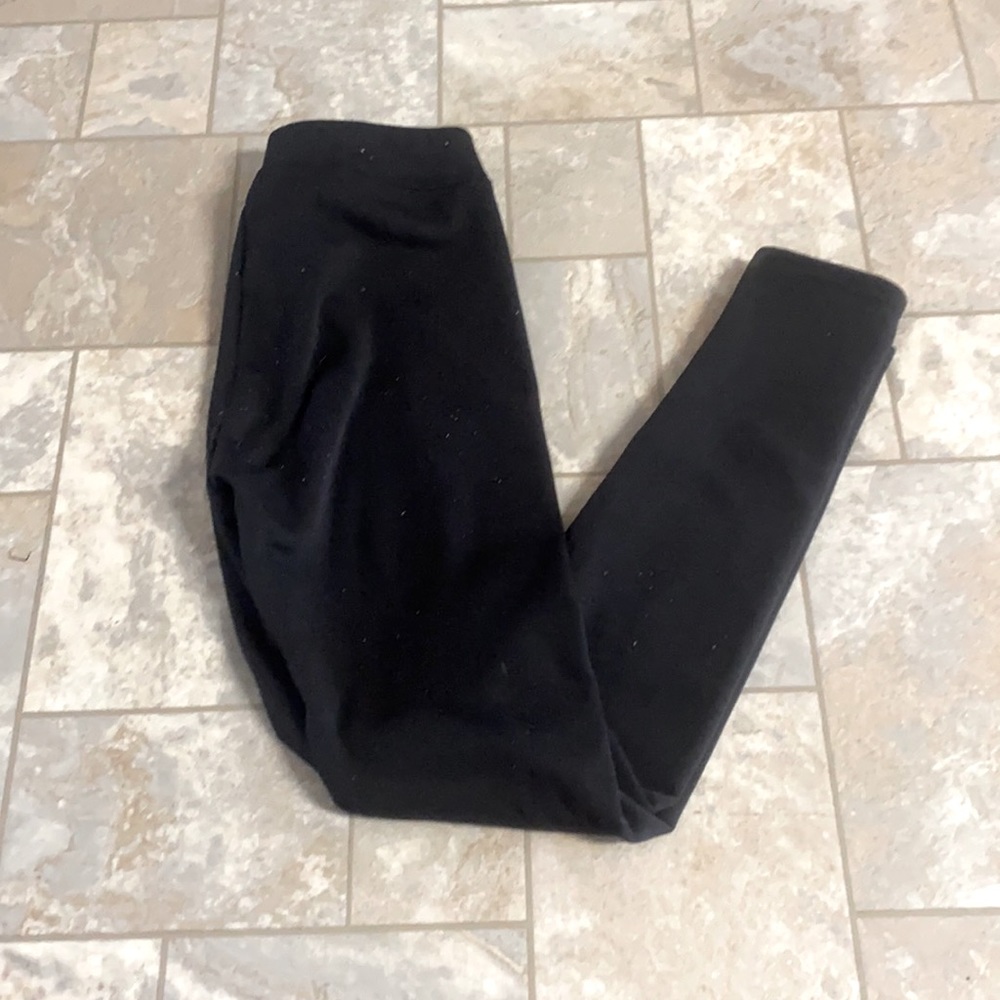 Butter soft fleece lined leggings